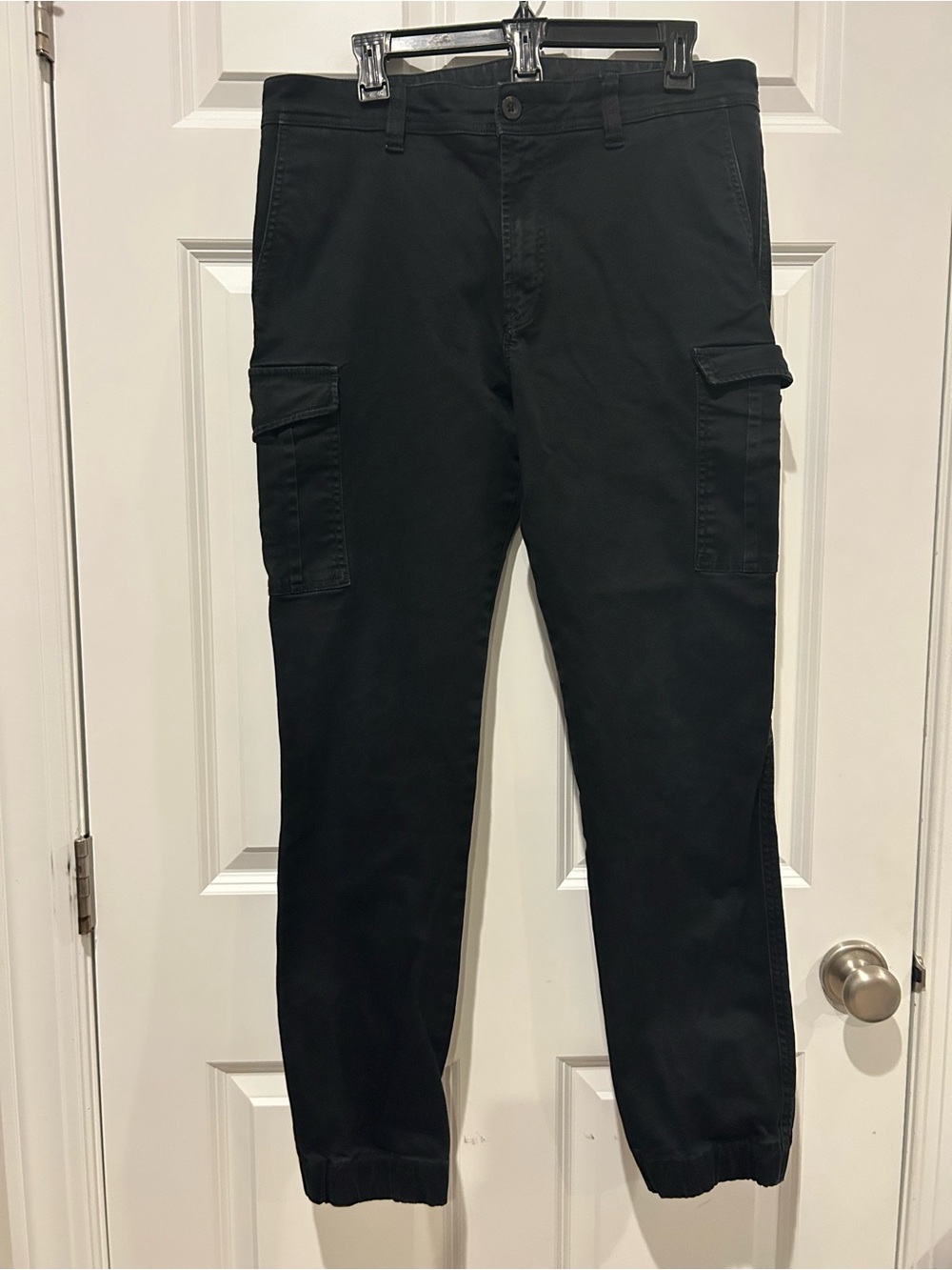Diesel S.P.A. Men’s 33x29 Cargo Jogger Pants Black RARE
